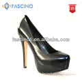 Black Sexy Heel Shoes New Design Shoes With Platform